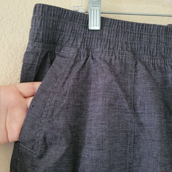 Prana Pants Womens Gray Breathe Mantra Lightweight Casual Flowy Jogger Hemp XL - Picture 8 of 10